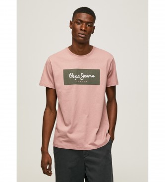 Pepe Jeans T-shirt rose basique