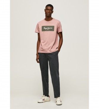 Pepe Jeans Pink basic T-shirt