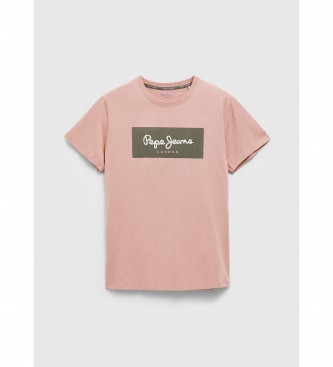 Pepe Jeans T-shirt rose basique