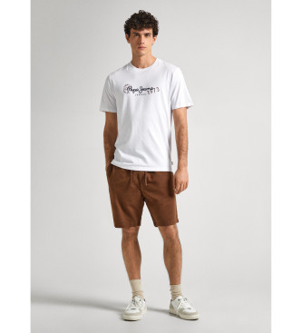 Pepe Jeans Camiseta Camille blanco