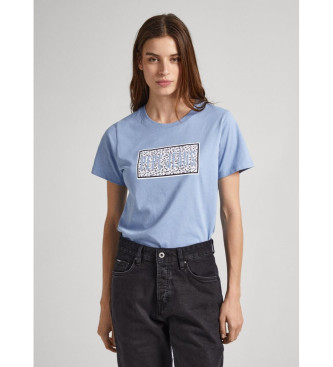 Pepe Jeans Blaues Katzen-T-Shirt