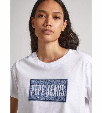 Pepe Jeans T-shirt Cat hvid
