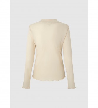 Pepe Jeans Camiseta Charlene beige