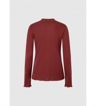 Pepe Jeans Charlene T-shirt bordeaux