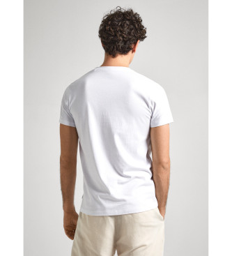 Pepe Jeans T-shirt Ciel blanc