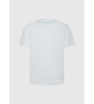 Pepe Jeans T-shirt Clag blanc