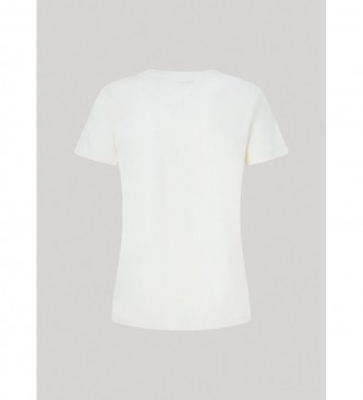 Pepe Jeans Camiseta Claritza blanco