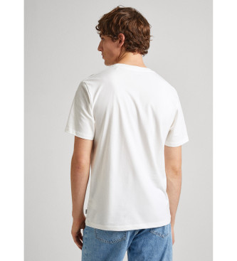 Pepe Jeans Camiseta Claude blanco