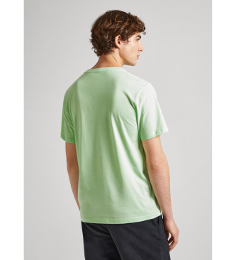 Pepe Jeans T-shirt vert Claude