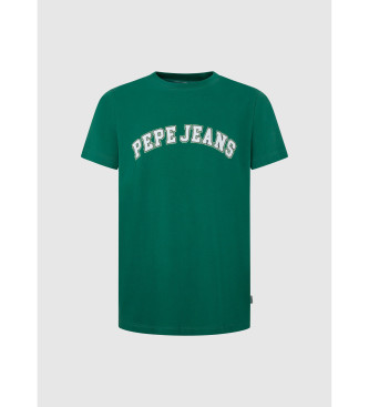 Pepe Jeans Koszulka Clement zielona