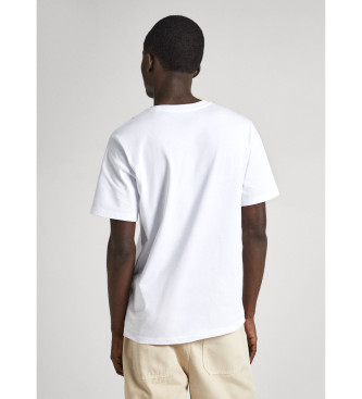 Pepe Jeans T-shirt Clifton blanc