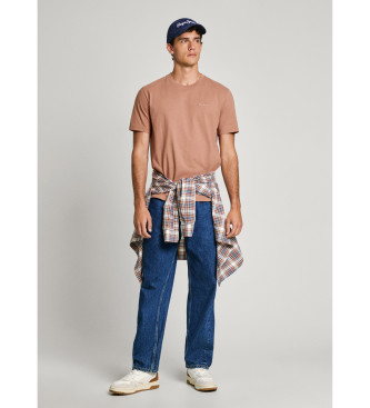 Pepe Jeans T-shirt Connor castanha