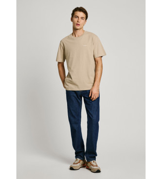 Pepe Jeans Contrast Connor T-shirt beige