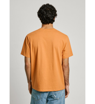 Pepe Jeans Contrast Connor T-shirt orange