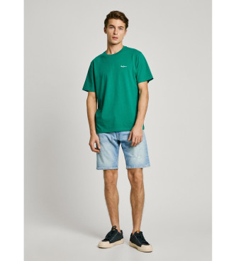 Pepe Jeans Contrast Connor T-shirt green