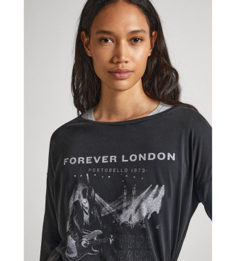 Pepe Jeans T-shirt Coralia zwart