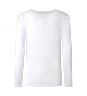 Pepe Jeans T-shirt bianca in corin