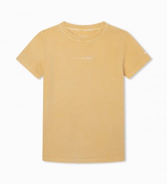 Pepe Jeans Camiseta Davide amarillo