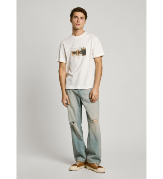 Pepe Jeans T-shirt Desmond blanc