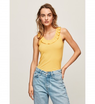 Pepe Jeans T-shirt Dorina jaune