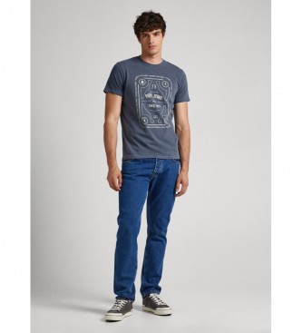 Pepe Jeans T-majica Dover navy