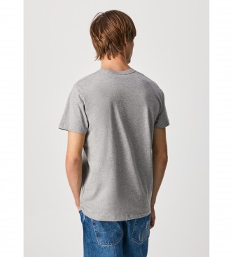 Pepe Jeans T-shirt gris Eggo