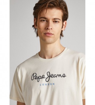Pepe Jeans Maglietta Eggo N bianca