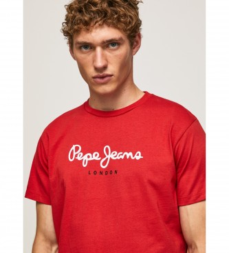 Pepe Jeans Maglietta Eggo N rossa