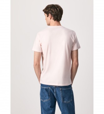 Pepe Jeans T-shirt rose Eggo