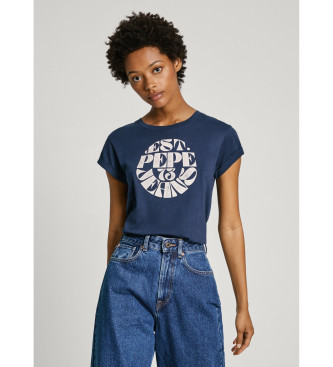 Pepe Jeans T-shirt Elvia azul-marinho