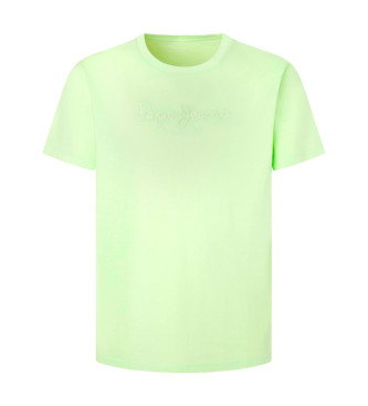 Pepe Jeans Emb Eggo zelena majica