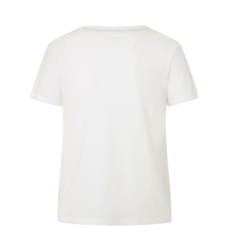 Pepe Jeans T-shirt Etha blanc