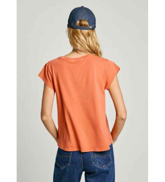 Pepe Jeans Camiseta Felice naranja