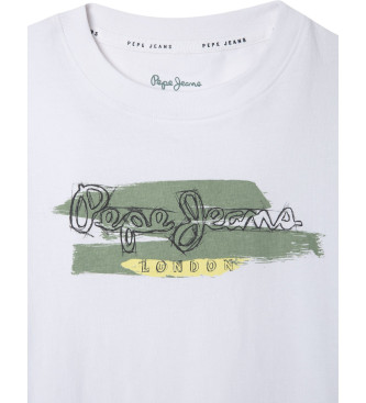 Pepe Jeans Camiseta Felix blanco