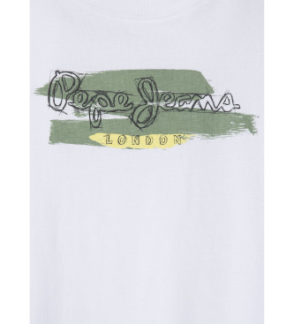 Pepe Jeans Camiseta Felix blanco