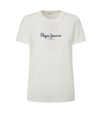 Pepe Jeans T-shirt Fiore branca