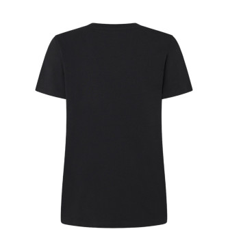 Pepe Jeans Camiseta Fiore negro