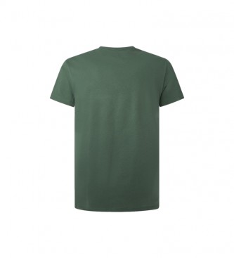 Pepe Jeans Bandeira Logotipo N T-shirt verde