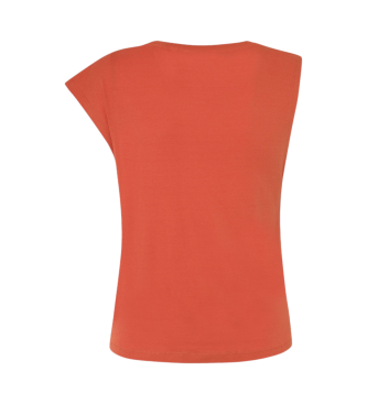 Pepe Jeans Camiseta Fleurine naranja