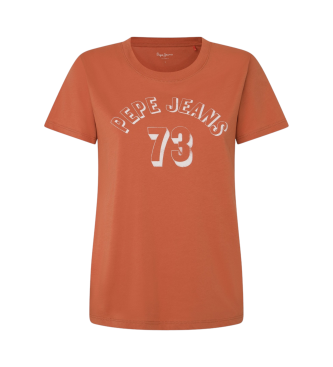 Pepe Jeans Camiseta Gigi naranja