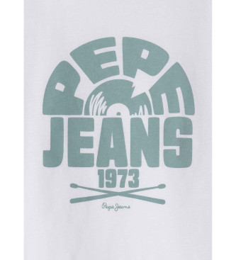 Pepe Jeans Koszulka Griffith biała