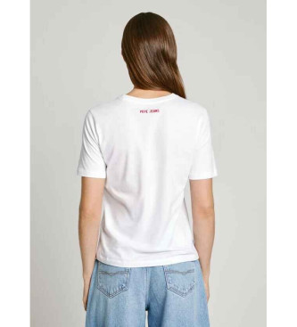 Pepe Jeans T-shirt Gwendolyn blanc