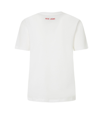 Pepe Jeans Gwendolyn T-shirt hvid