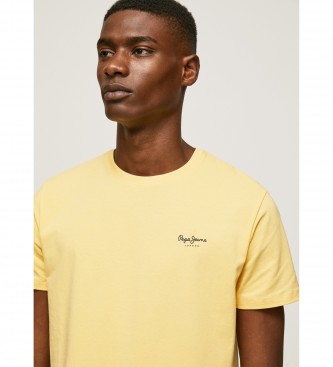 Pepe Jeans T-shirt Jack amarelo