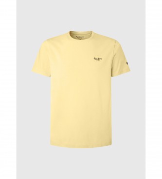Pepe Jeans T-shirt Jack jaune