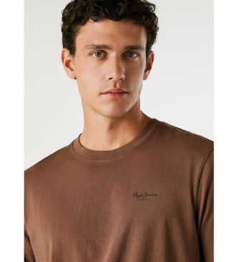Pepe Jeans Jacko majica rjave barve