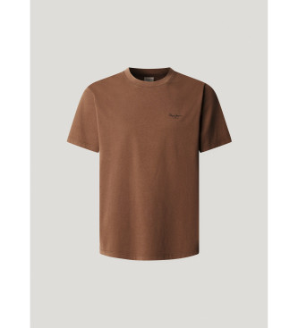 Pepe Jeans Jacko majica rjave barve