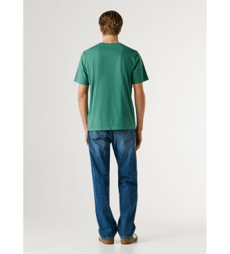 Pepe Jeans Zielona koszulka Jacko