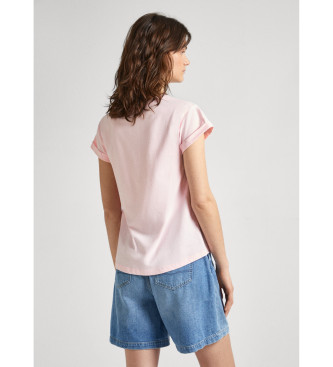 Pepe Jeans Kayla pink t-shirt
