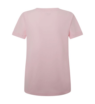 Pepe Jeans Camiseta Kayla rosa